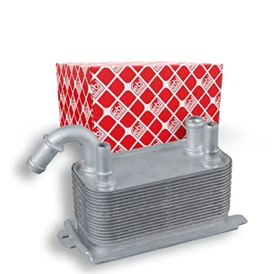 Image of 6G917A095AC, 6G917A095AD Oil Cooler FEBI BILSTEIN 106879 FORD: MONDEO 4 Stufenheck, FIESTA 6,