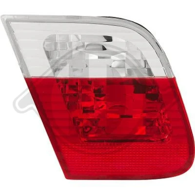 Image of 649937 Rear light DIEDERICHS 1215097 Left Inner Section red, white without bulb holder BMW: 3 Saloon