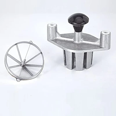 Image of 6 Section 8 Commercial Fruit Wedge Cutter Vegetable Slicer for Lemons Limes Apples, Ideal Those Who Want to Prep Vegetables and Fruits The Party/Bar/Buffet (Size : Blade)