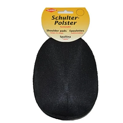 Image of Kleiber 15.5 x 11 4 cm Shoulder Pad/Dress Form, Black Satin