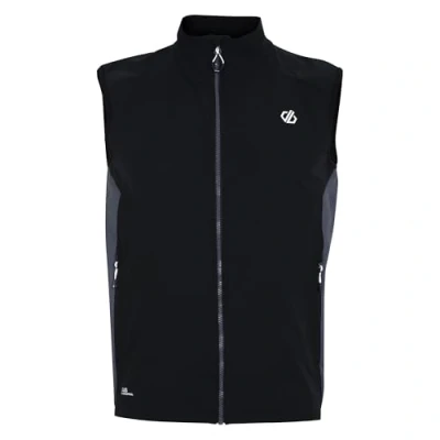 Image of Dare 2b Men&#039;s Water repellent Lattitudinal II Vest Black Ebony Grey, Size: XL