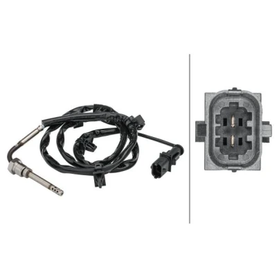 Image of 855556 Sensors HELLA 6PT 358 181 401 with fastening clips on the cable VAUXHALL: Astra Mk6, Mk6 Kombi, GTC, CHEVROLET: Cruze Hatchback