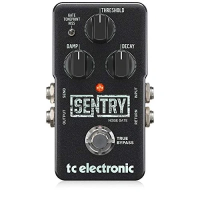 Image of TC Electronic SENTRY Noise Gate Multiband Gating Pedal with Hard Mode and Built In TonePrints*, Compatible PC Mac