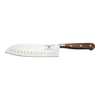 Image of Rockingham Forge FRF 18cm Santoku Knife, Fully Forged, Rosewood Handle 8008SK/7