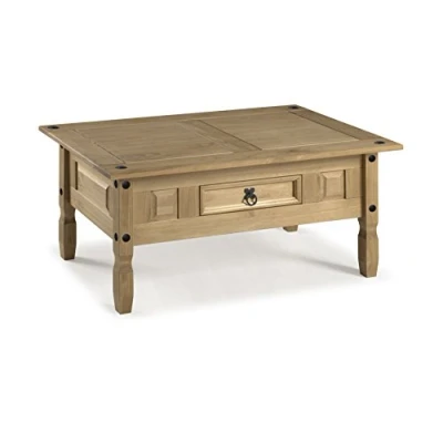 Image of Mercers Furniture Corona Coffee Table Light Fiesta Wax