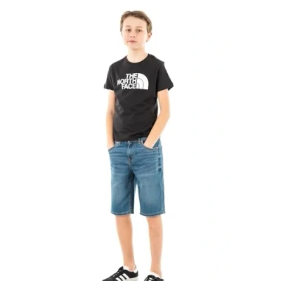 Image of THE NORTH FACE Unisex Kid&#039;s Easy T Shirts, TNF Black White, 140