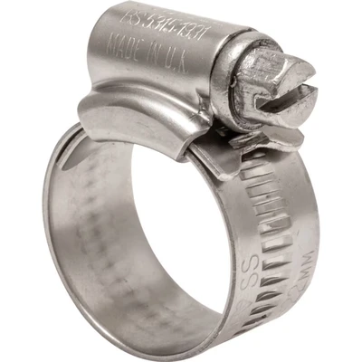 Image of Jubilee 0SS Hose Clip S/S, 16 22 mm