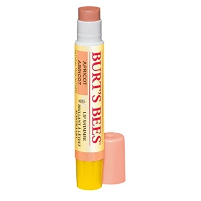 Image of Burt&#039;s Bees 100% Natural Lip Shimmer, Apricot, 2.6g, (Pack of 1)