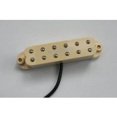 Image of Seymour Duncan SJBJ 1B C Size Simple Junior JB Strat Humbucker Pickup Electric Guitar White