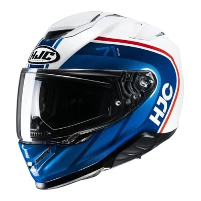 Image of HJC RPHA 71 Mapos Full Face ECE 22.06 DVS Motorcycle Helmet MC21 White Red Blue (L)