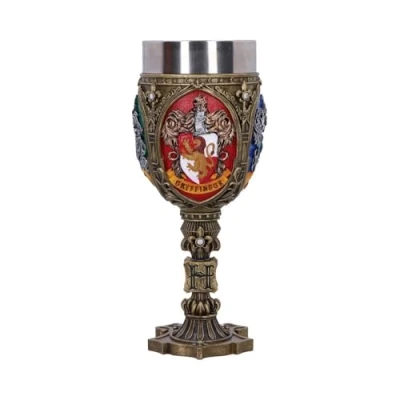 Image of Nemesis Now Harry Potter Four House Hogwarts Collectible Goblet 19.5cm, Resin, Cast in the Finest Expertly Hand Painted