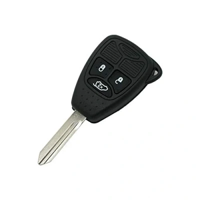 Image of BROVACS Replacement Key Shell Compatible with CHRYSLER DODGE JEEP 3 Button Keyless Entry Remote Case Fob PG752C