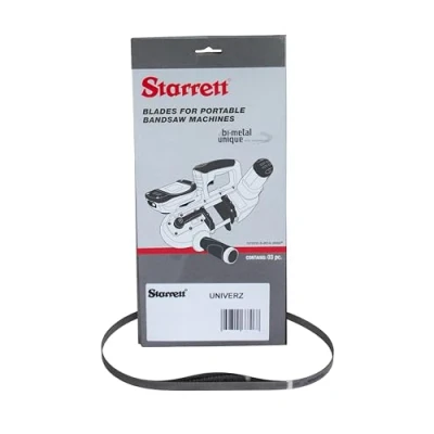Image of Starrett Univerz Portable Cordless Bandsaw Blades 1140 x 13 0.5mm 10 14tpi Pack of 3