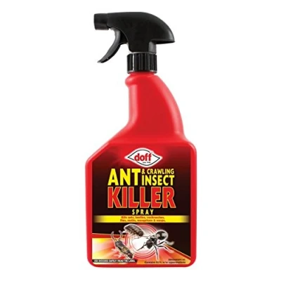Image of Doff Ant &amp; Crawling Insect Killer Pump Spray 1 Litre beetles cockroaches flies wasps