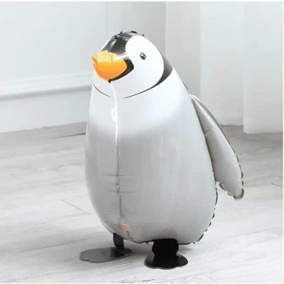 Image of Volunx Penguin Farm Jungle Animal Walking Balloons Air Balloon Aluminium Foil Helium for Gift Birthday Party Decor