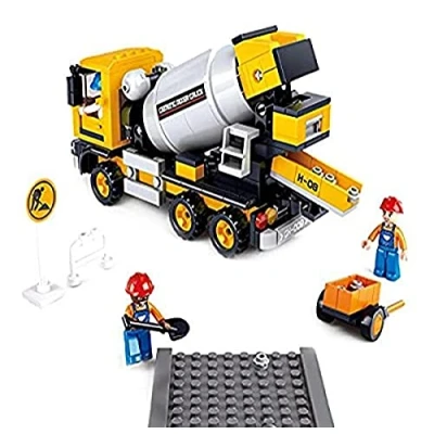 Image of Sluban M38 B0550 Concrete Mixer, Multi, Mixed Colours