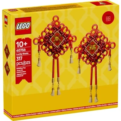 Image of LEGO Chinese New Year Lucky Knots 40756, VIP Limited Edition Building Kit, 317 Pieces