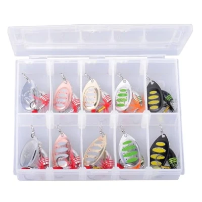 Image of Savage Gear Rotex Spinner Kit2 6g &amp; 8g (10st) Lure set