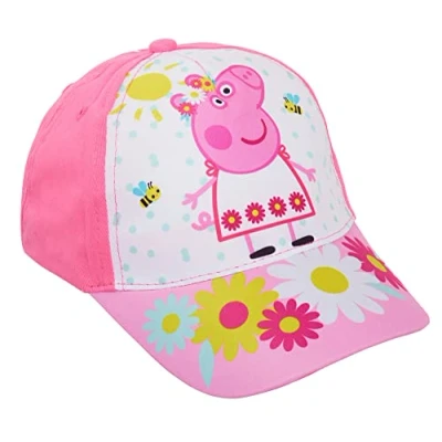Image of Peppa Pig Girls Baseball Cap Pink 54/6 8 Years