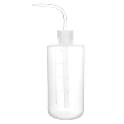Image of QWORK® 1 Packs 500 ml Wash Bottle, Plastic Squeeze Liquid Bottles, Watering Tools