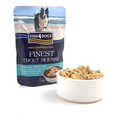 Image of Fish4Dogs Finest Mousse Trout 6x 100g