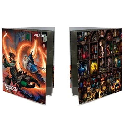 Image of Dungeons &amp; Dragons E 18603 Wizard Character Portfolio, Multi Coloured