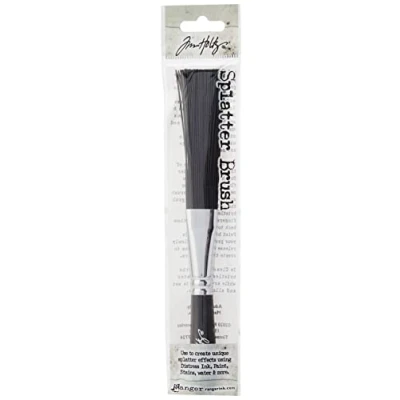 Image of Tim Holtz Ranger Distress Splatter Brush, Black