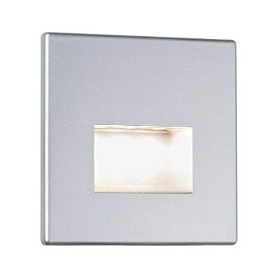 Image of Paulmann 99495 Special Wand Recessed Light Set Edge LED 1x1.1W 230V, 1.1 W, Chrome matt,8 x 0.5 8 cm