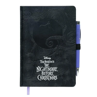 Image of Grupo Erik The Nightmare Before Christmas Premium A5 Notebook With Projector Pen Notebooks Notepads Notepad Gifts