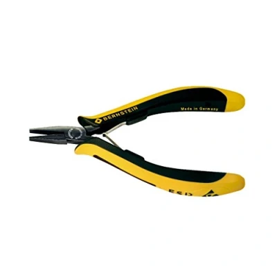 Image of Bernstein 3 682 15 ESD Flat Pliers Straight 130 mm
