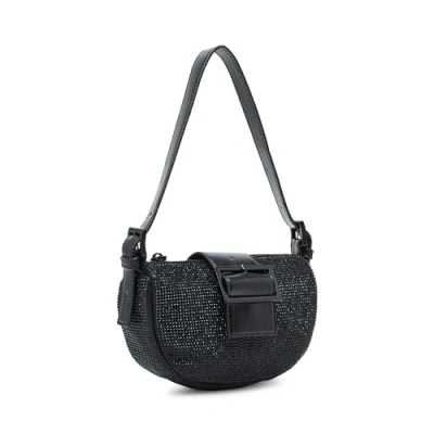 Image of Steve Madden Women&#039;s Balexis Crescent Shoulder Bag, Black, One Size