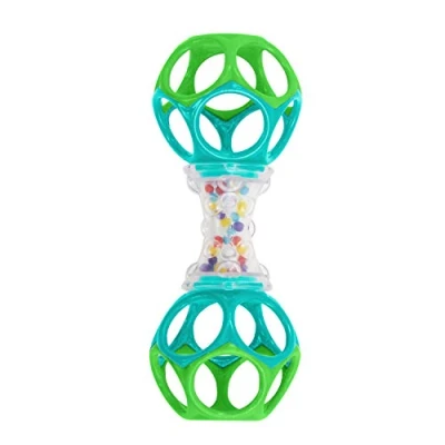 Image of Bright Starts Oball Shaker BPA Free Rattle Baby Toy, Age Newborn+