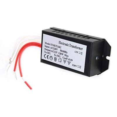 Image of 120W Electronic Transformer 120 Volt Input 12 Out，Electronic Voltage Converter Smart Power Supplies Driver，support dimming/segmentation/remote control(120W)
