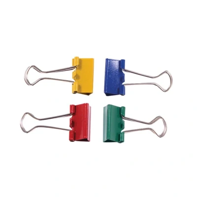 Image of Q Connect Foldback Clip 32mm Assorted (Pack of 10) Ref KF03653