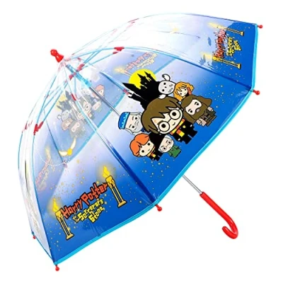 Image of Templar Harry Potter Dome Umbrella for Kids Childrens Boys Girls Brolly with Safety Opening