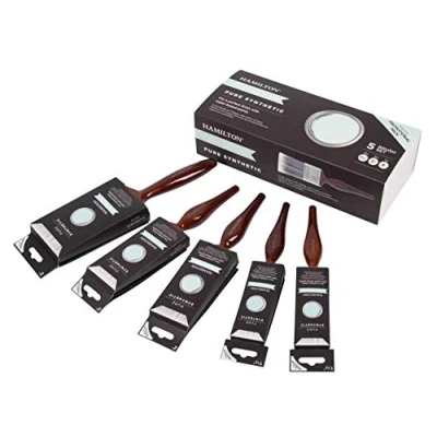 Image of Hamilton Perfection 5 Piece Pure Synthetic Brush Box Set