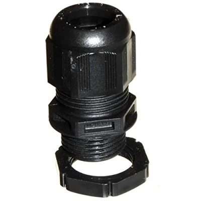 Image of Wiska Sprint 20mm IP68 Compression Glands for Cables 7, Black