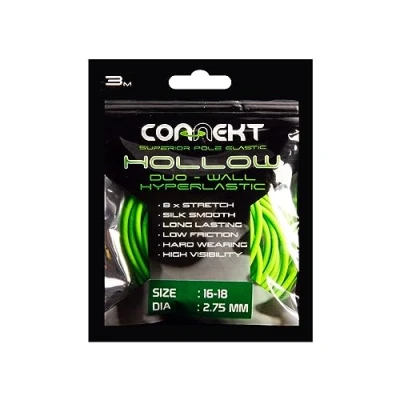 Image of Connekt Hollow Duo Wall Hyperlastic Latex Pole Elastic Perfect For Silvers, Winter F1 Carp, Stock Small Paste Fishing &amp; Light Margin, Big Carp and Monster (Green)