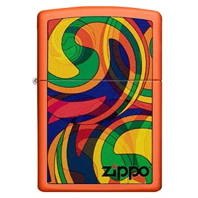 Image of Zippo Lighter, Metal, Lemon Matte, One Box