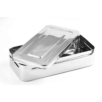 Image of surgical instruments Storage Boxes Dental Use Box Equipment with Lid Select from 10 Sizes (28 x 28 7 cm)