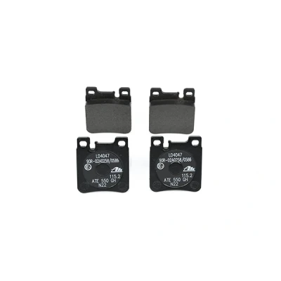 Image of LD4047 Brake pad set ATE Ceramic 13.0470 4047.2 prepared for wear indicator, excl. warning contact MERCEDES BENZ: CLK Convertible, S Class Saloon