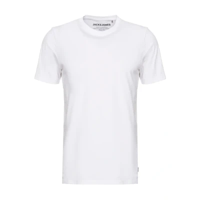 Image of Jack &amp; Jones TEE SS O NECK NOOS Basic Tshirt, Men&#039;s, Size: Large, White