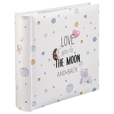 Image of Hama &quot;To The Moon&quot; Memo Album 100 Pages Max: 200 Photos 10 x 15 cm Multi Coloured