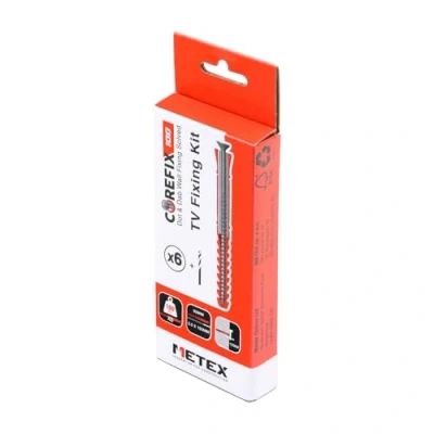 Image of TIMCO Corefix TV &amp; Radiator Dot Dab Wall Fixing 5.0 x 100