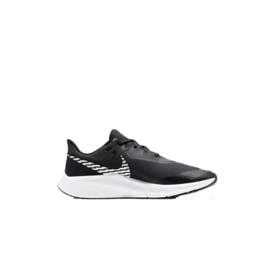 Image of NIKE Quest 3 Shield Mens Running Trainers CQ8894 Sneakers Shoes (UK 9.5 US 10.5 EU 44.5, Black Metallic Silver 001)