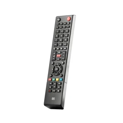 Image of One For ALL Toshiba TV Replacement remote URC1919 Works with televisions (LED,LCD,Plasma) black