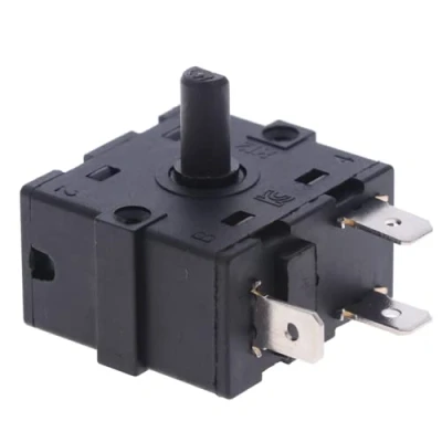 Image of Electric Room Heater Rotary Switch Selector, AC 250V 16A 3Pin 5Pin Temperature Controller Band Parts (3 Pin)