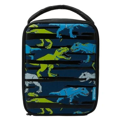 Image of Smash 21850 Insulated Lunch Bag, Fabric, 4 liters, Dino