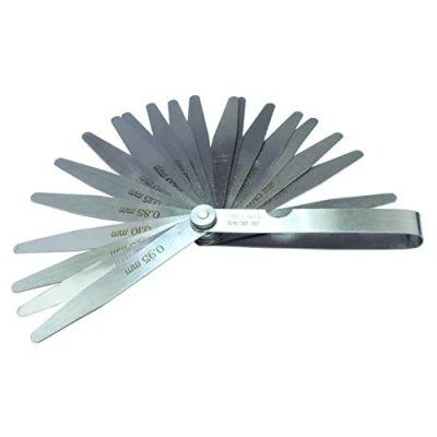 Image of Proops 20 Blade Metric Feeler Gauge Set .05 1mm. (M0119) Free UK Postage