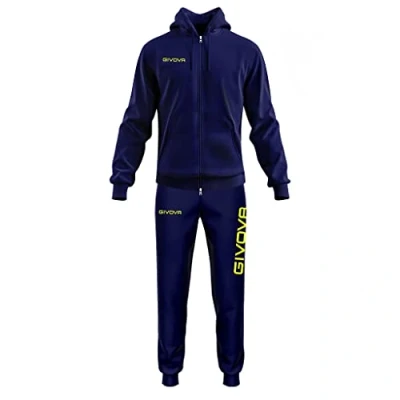Image of Givova, suit king, blue/yellow fluo, M